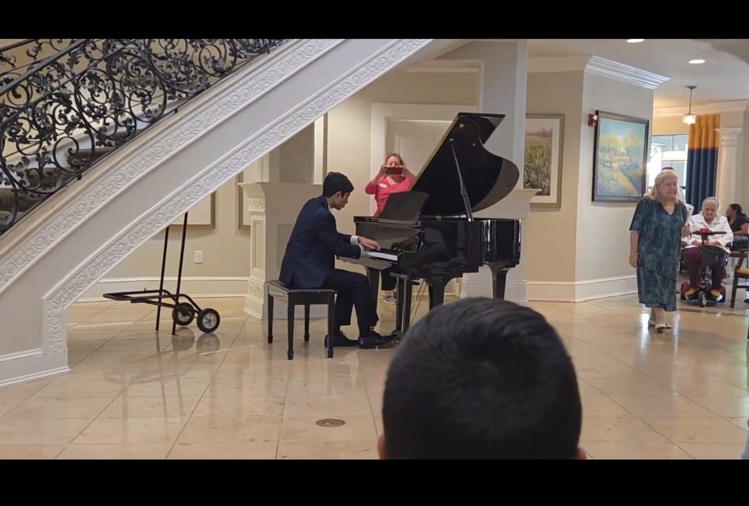 Community piano performance